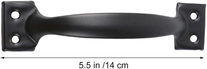 Vintage Black Bow Shaped Kitchen Cabinet Handles And Drawer Knobs 12pcs 6 Inch - Image 2